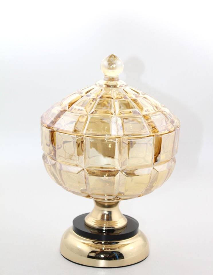 Kapaklı Cam Şekerlik Model 2