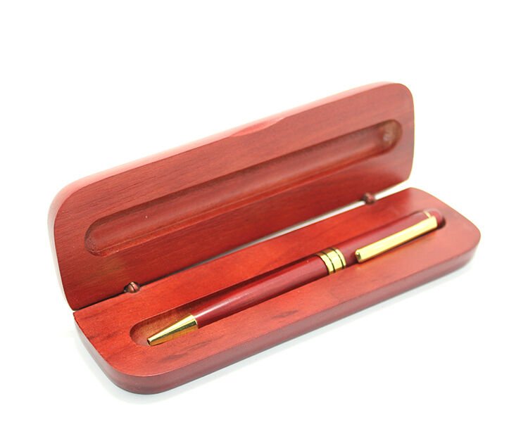 Ahşap Kutulu Tükenmez Kalem Model 2