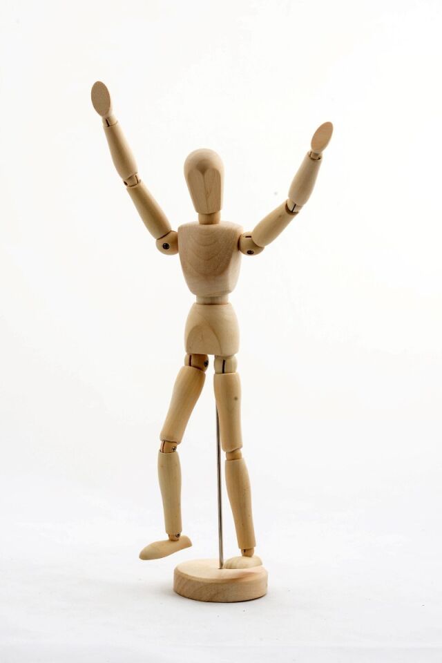 Ahşap Robot Model 3