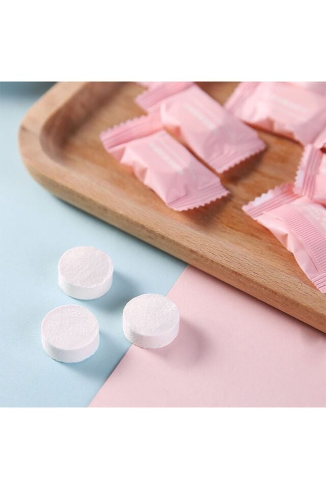 1 Adet Tek Kullanımlık Seyahat Havlusu Sıkıştırılmış Yüz Havlusu Islak Mendil Nemli Peçete