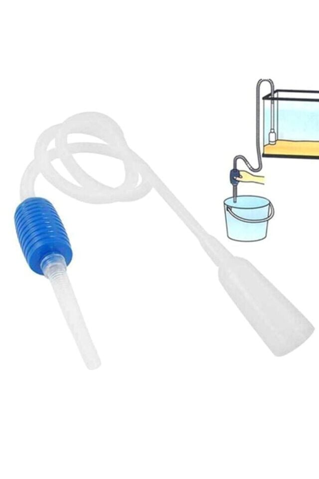 Eko Akvaryum Pompalı Dip Çekme Sifonu 150 Cm