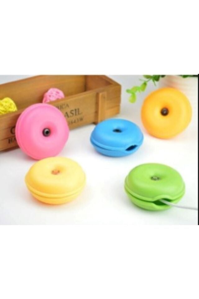 Makaron Motifli Kablo Toparlayıcı 3 Boy Toparlayıcı Kablo Düzenleyici