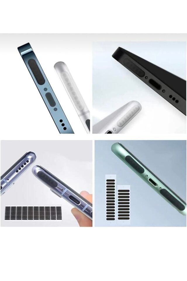 2 Adet Cep Telefonu Hoparlörü Için Toz Önleyici Sticker-telefon Hoparlör Koruyucu 1.6 Cm-2.2 Cm