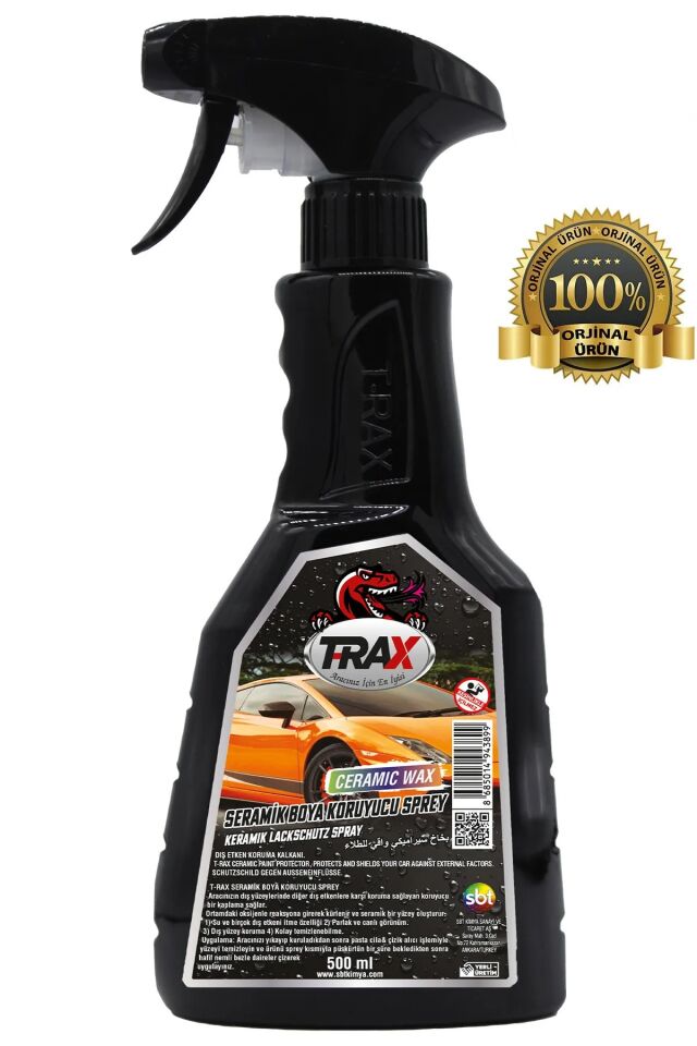 Seramik Sprey Cila Yüksek Kalite Boya Koruyuculu Seramik Kaplama 500ml Seramik Boya Koruyucu