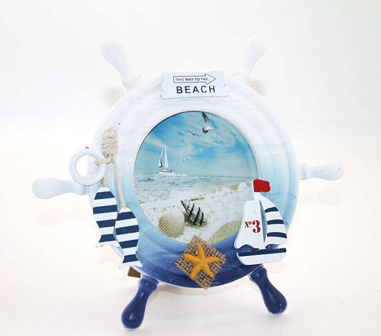 Ahşap Marin Dümenli Çerçeve Model 1