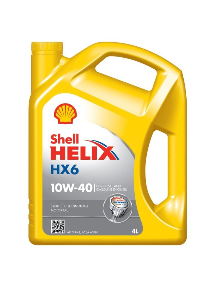 Shell Helix HX6 10W-40 4 Litre Motor Yağı