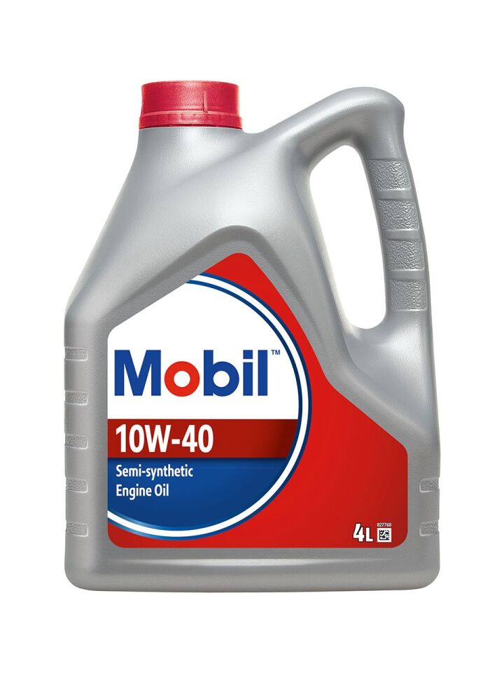 Mobil 10W-40 Semi-Synthetic 4 Litre Motor Yağı