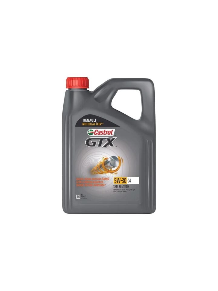 Castrol GTX 5W-30 C2-C3 4 Litre Motor Yağı