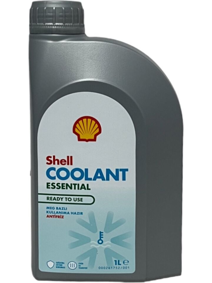 Shell Coolant Essential 4 Mevsimlik Mavi Antifriz 1 Litre