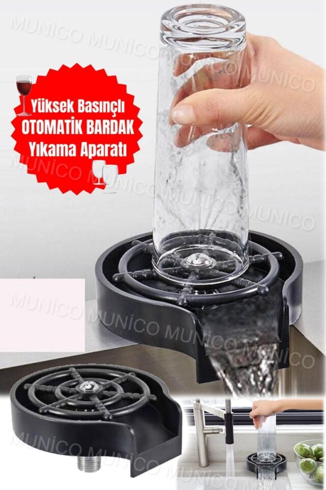Otomatik Bardak Yıkama Makinesi Mutfak ve Restoranlar İçin Hızlı Temizlik Çözümü Ev ve İş Yeri İçin