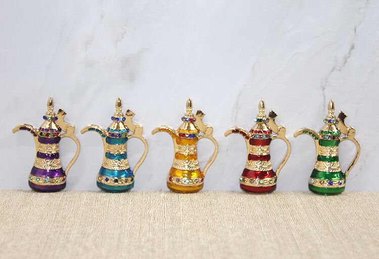 Swarovski Taşlı Minik Figür - Mini İbrik