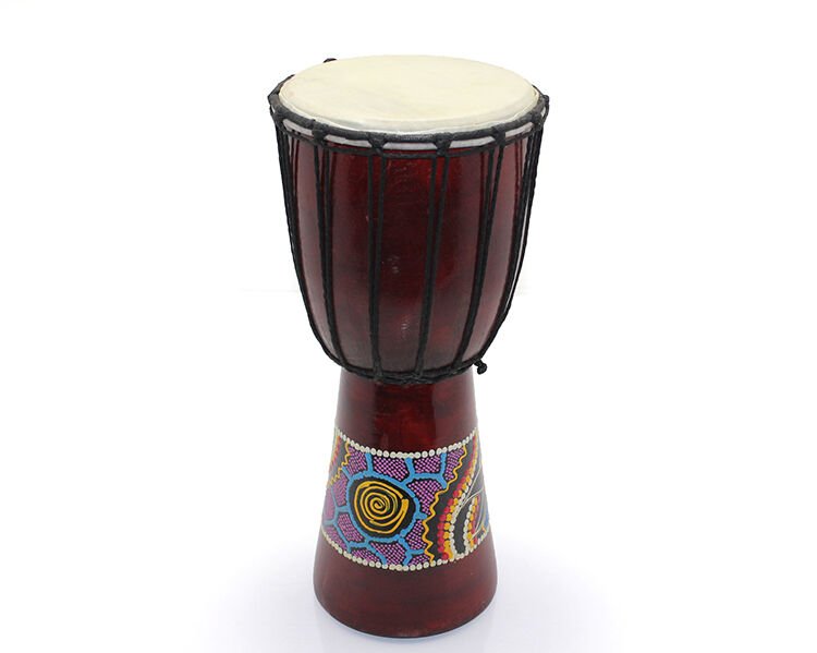 Batikli Ahşap Darbuka 30 Cm