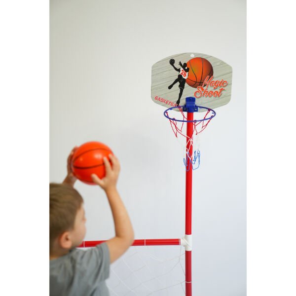 Portatif Kale - Basket Potası 2'si 1 Arada