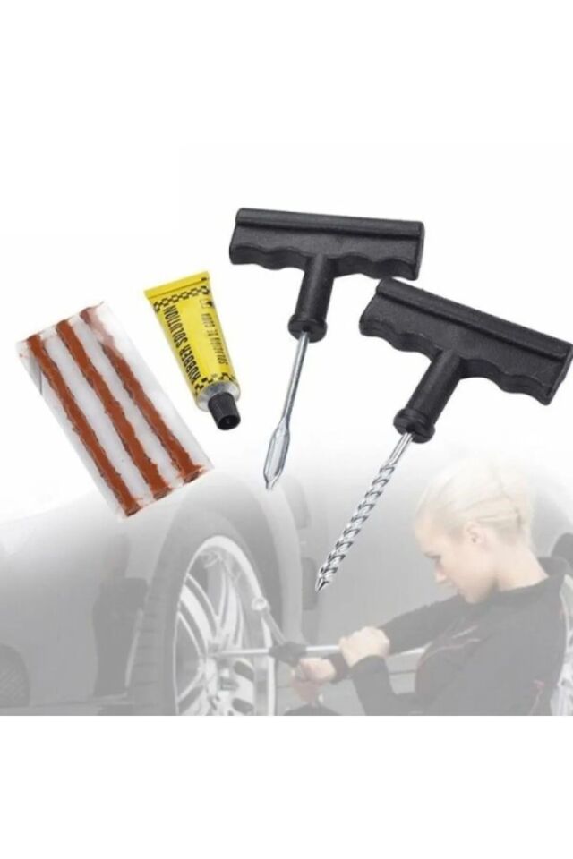 Tubeles Lastik Tamir Kiti Fitil Seti Aparatlı (DUBLEX)yeni Model Glrshop